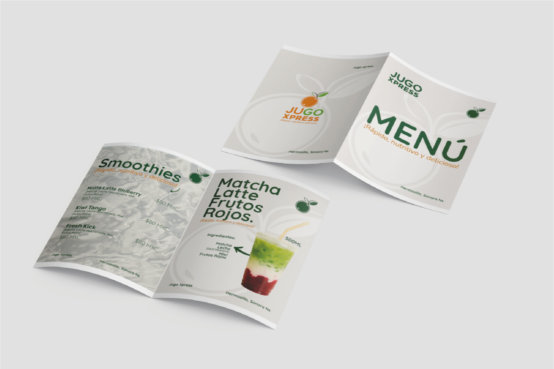 Branding e identidad visual Jugo Xpress por DMOPROD